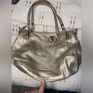 Michael Kors, gold purse